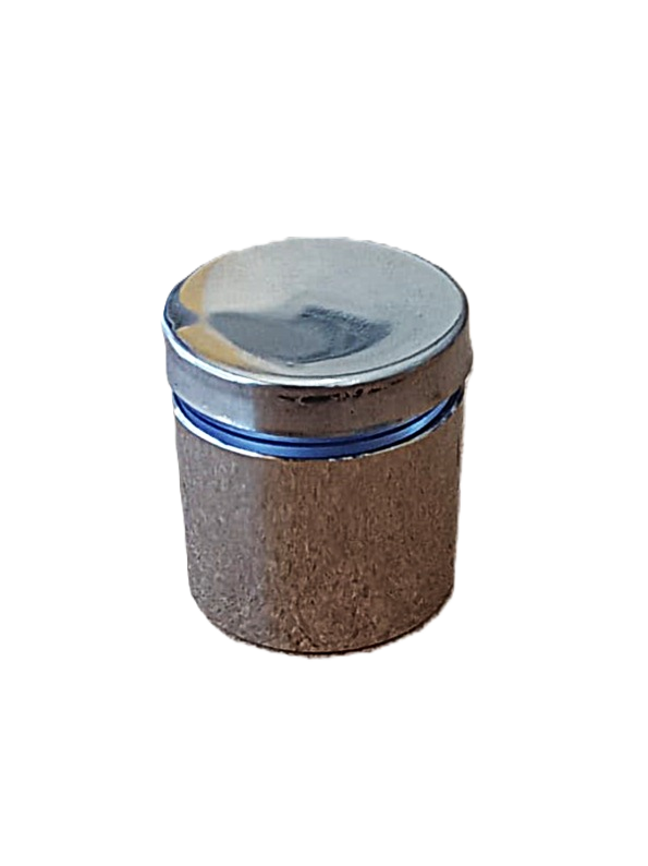 Tornillo Decorativo 25mm X 25mm Plata Inox 304 